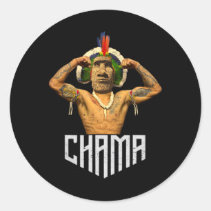 Chama Paotan Mixed Martial Arts Fan Jjb Boxing Mua Runder Aufkleber