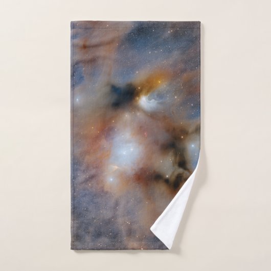 Chamaeleon I Dark Cloud Badhandtuch Set (Handtuch)