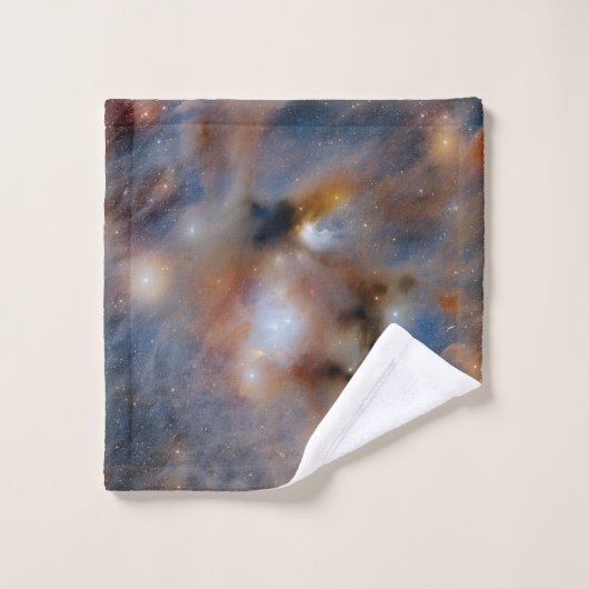 Chamaeleon I Dark Cloud Badhandtuch Set (Waschlappen)