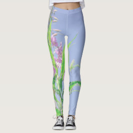 Chamaenerion angustifolium Blume Leggings