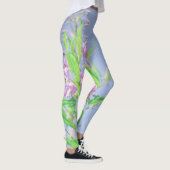 Chamaenerion angustifolium Blume Leggings (Rechts)