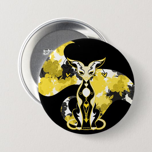 Chamäleon Button (Vorne & Hinten)