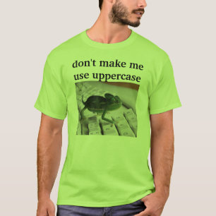 Chamäleon-Computer T-Shirt