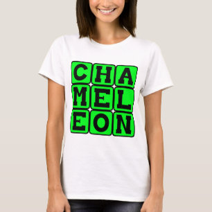 Chamäleon, Farbwechselndes Reptil T-Shirt