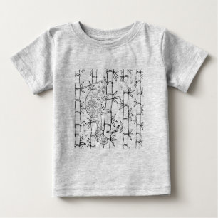 Chamäleon-Gekritzel Baby T-shirt