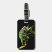 Chamäleon Gepäckanhänger (Vorderseite vertikal)