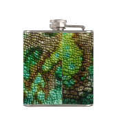 Chamäleon-Haut Flachmann (Rückseite)