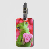 Chamäleon-Herz (Liebe dich) Gepäckanhänger (Vorderseite Vertikal)