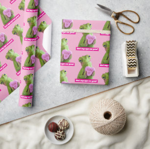 Chamäleon-Herz (Liebe dich) Geschenkpapier