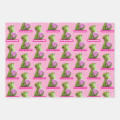 Chamäleon-Herz (Liebe dich) Geschenkpapier Set (Vorderseite 3)