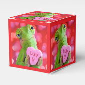 Chamäleon-Herz (Liebe dich) Geschenkschachtel (Vorderseite)