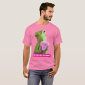 Chamäleon-Herz (Liebe dich) T-Shirt (Vorne ganz)