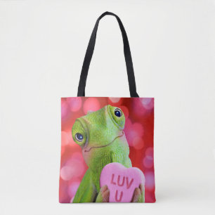 Chamäleon-Herz (Liebe dich) Tasche