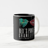 Chamäleon-Kaffee-Tasse Zweifarbige Tasse (VorderseiteRechts)