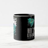 Chamäleon-Kaffee-Tasse Zweifarbige Tasse (Mittel)