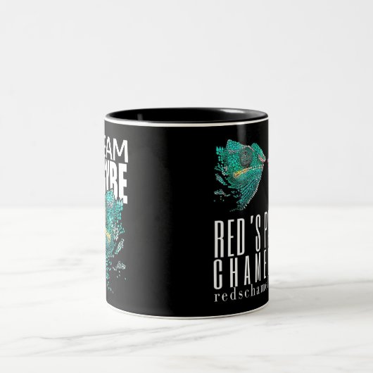 Chamäleon-Kaffee-Tasse Zweifarbige Tasse (Mittel)