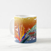 Chamäleon  kaffeetasse (Vorderseite Links)