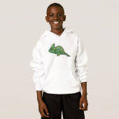 Chamäleon-Kapuzenpulli Hoodie (Vorne ganz)