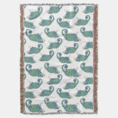 Chamäleon-Muster Decke (Vorderseite Vertikal)