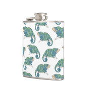 Chamäleon-Muster Flachmann (Links)