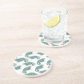 Chamäleon-Muster Getränkeuntersetzer (Seite)