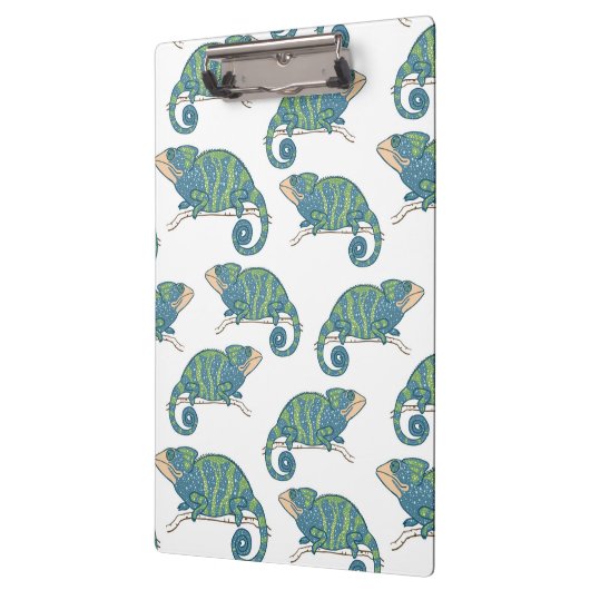Chamäleon-Muster Klemmbrett (Links)