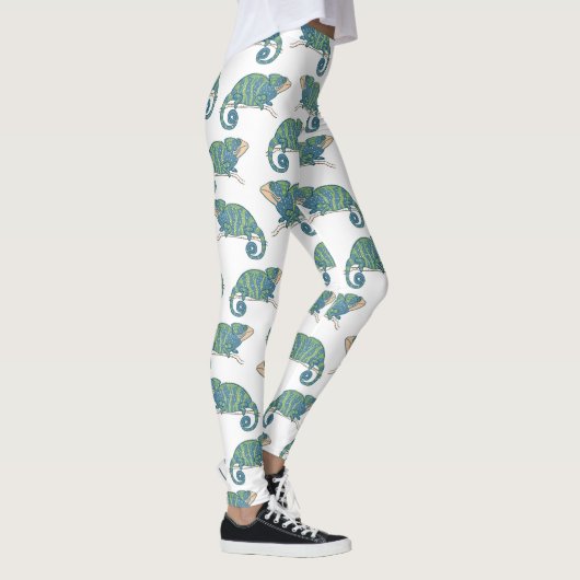 Chamäleon-Muster Leggings (Rechts)