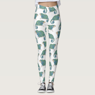 Chamäleon-Muster Leggings