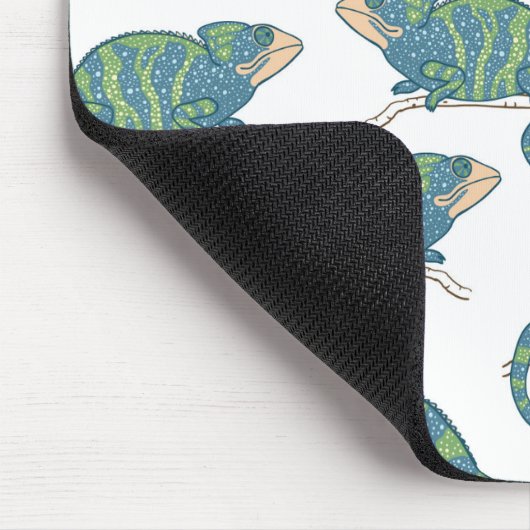 Chamäleon-Muster Mousepad (Ecke)