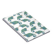 Chamäleon-Muster Notizblock (Rechte Seite)