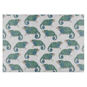 Chamäleon-Muster Schneidebrett