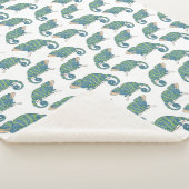 Chamäleon-Muster Sherpadecke (3/4)