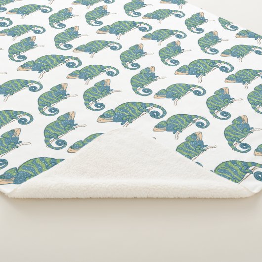 Chamäleon-Muster Sherpadecke (3/4)