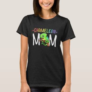 Chamäleon-Mutter Haustier Reptil Echse Mutter T-Shirt