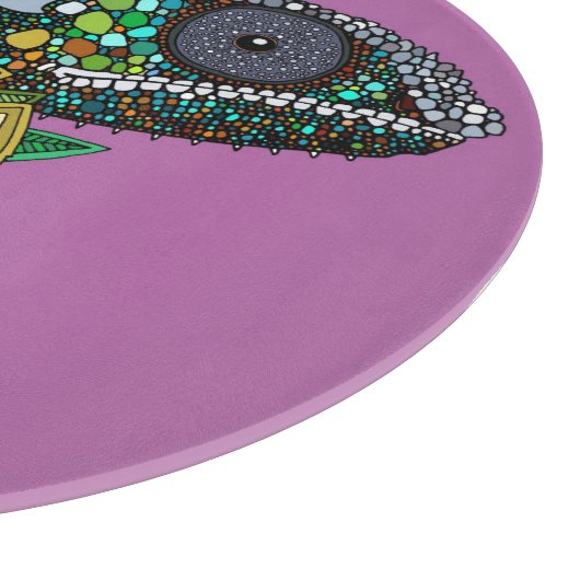 Chamäleon Schneidebrett (Ecke)