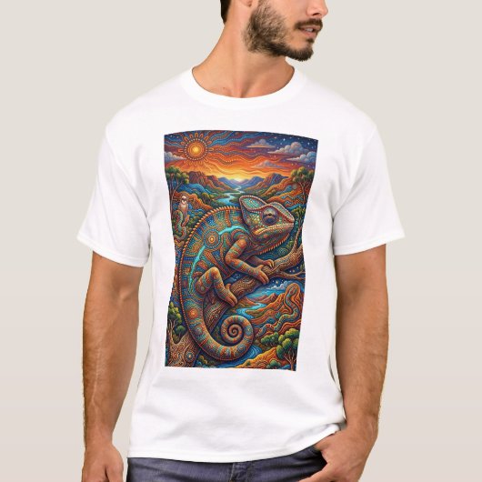 CHAMÄLEON T-Shirt (Vorderseite)