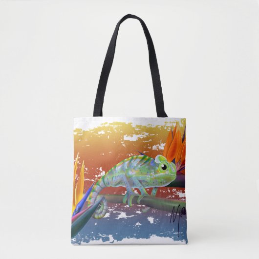 Chamäleon  tasche (Vorderseite)
