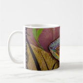 Chamäleon-Tasse mit Originalvorlage Kaffeetasse (Links)