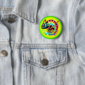 Chamäleon Tie-Dye Button (Beispiel)