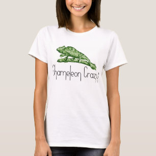 Chamäleon verrückt T-Shirt