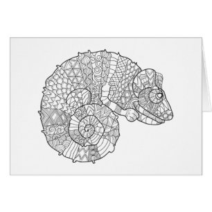 Chamäleon Zendoodle