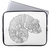 Chamäleon Zendoodle Laptopschutzhülle (Vorderseite)