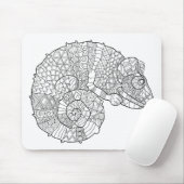 Chamäleon Zendoodle Mousepad (Mit Mouse)