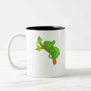 Chamäleon Zweifarbige Tasse