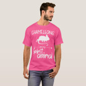 Chamäleons sind mein Geisttier für Lizard T-Shirt (Vorne ganz)