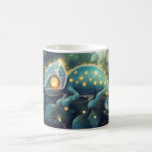 Chamäleons sind Reptilien, die zu den Eidechsen ge Kaffeetasse (Mittel)