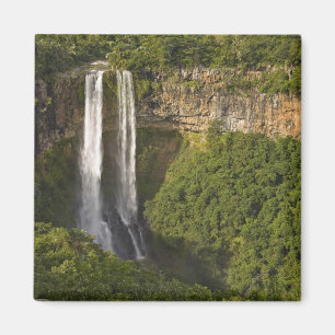 Chamarel Wasserfall am höchsten auf Mauritius, übe Magnet
