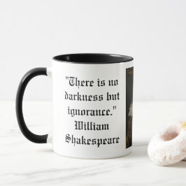 Chamber Magazine Shakespeare on Darkness Tasse