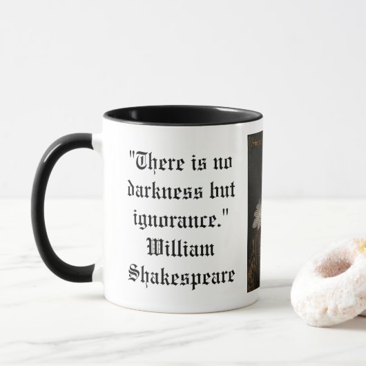 Chamber Magazine Shakespeare on Darkness Tasse (Mit Donut)