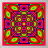 Chamber of Vibrating Colors Poster (Vorne)